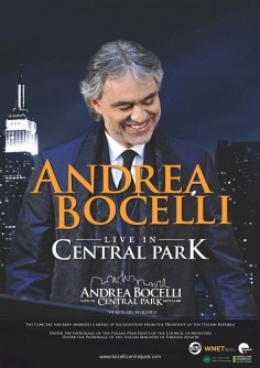 Andrea Bocelli v Central Parku